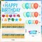 Summer Tropical Birthday Party Decorations – Beach Theme Supplies with Tablecloth, Happy Birthday Banner, Aloha Luau Balloons, Foil Fringe Curtains, Hibiscus & Palm Leaves, Cake Toppers